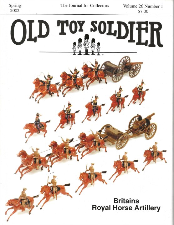 Spring 2002 Old Toy Soldier Magazine Volume 26 Number 1